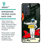 Astronaut on Mars Glass Case for Oppo Reno6