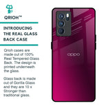 Pink Burst Glass Case for Oppo Reno6