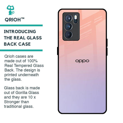 Dawn Gradient Glass Case for Oppo Reno6