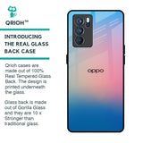 Blue & Pink Ombre Glass case for Oppo Reno6