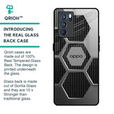 Hexagon Style Glass Case For Oppo Reno6