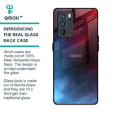 Smokey Watercolor Glass Case for Oppo Reno6