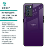 Dark Purple Glass Case for Oppo Reno6
