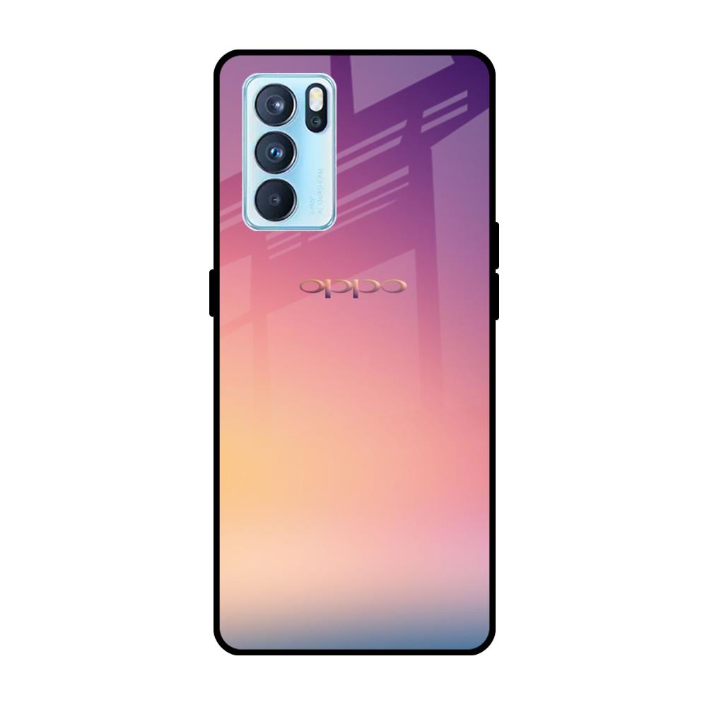 Lavender Purple Oppo Reno6 Glass Cases & Covers Online