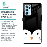 Cute Penguin Glass Case for Oppo Reno6