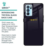 Deadlock Black Glass Case For Oppo Reno6