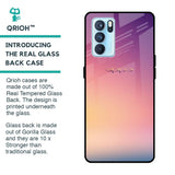 Lavender Purple Glass case for Oppo Reno6