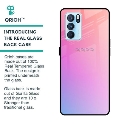 Dusky Iris Glass case for Oppo Reno6
