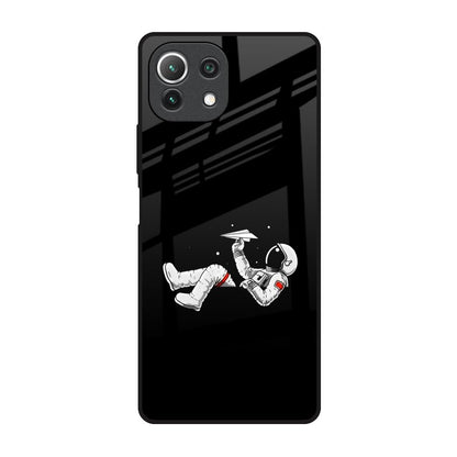 Space Traveller Mi 11 Lite Glass Back Cover Online