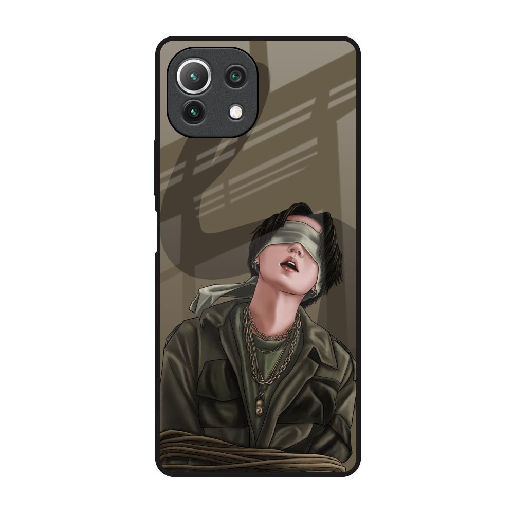 Blind Fold Mi 11 Lite Glass Back Cover Online