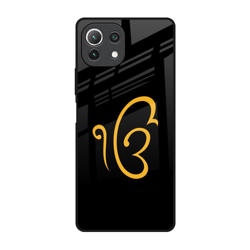 Luxury Fashion Initial Mi 11 Lite Glass Back Cover Online
