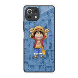 Chubby Anime Mi 11 Lite Glass Back Cover Online