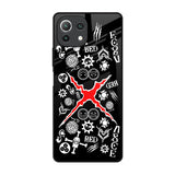Red Zone Mi 11 Lite Glass Back Cover Online