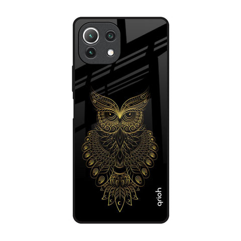 Golden Owl Mi 11 Lite Glass Back Cover Online