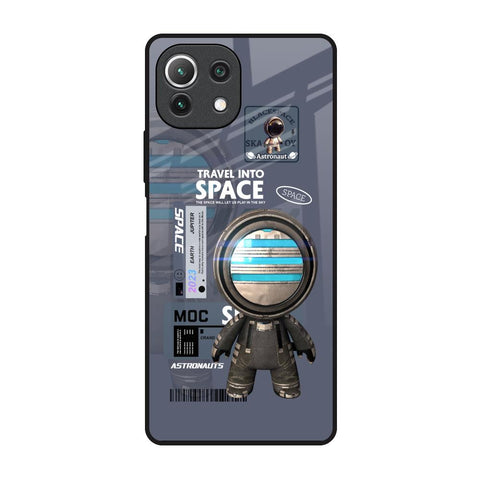 Space Travel Mi 11 Lite Glass Back Cover Online