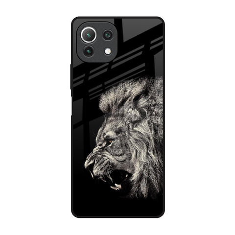 Brave Lion Mi 11 Lite Glass Back Cover Online