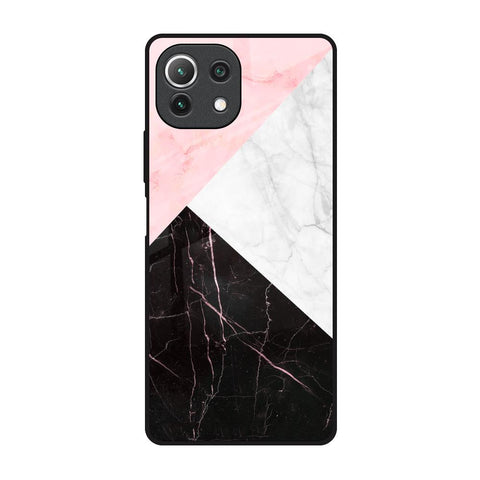 Marble Collage Art Mi 11 Lite Glass Back Cover Online