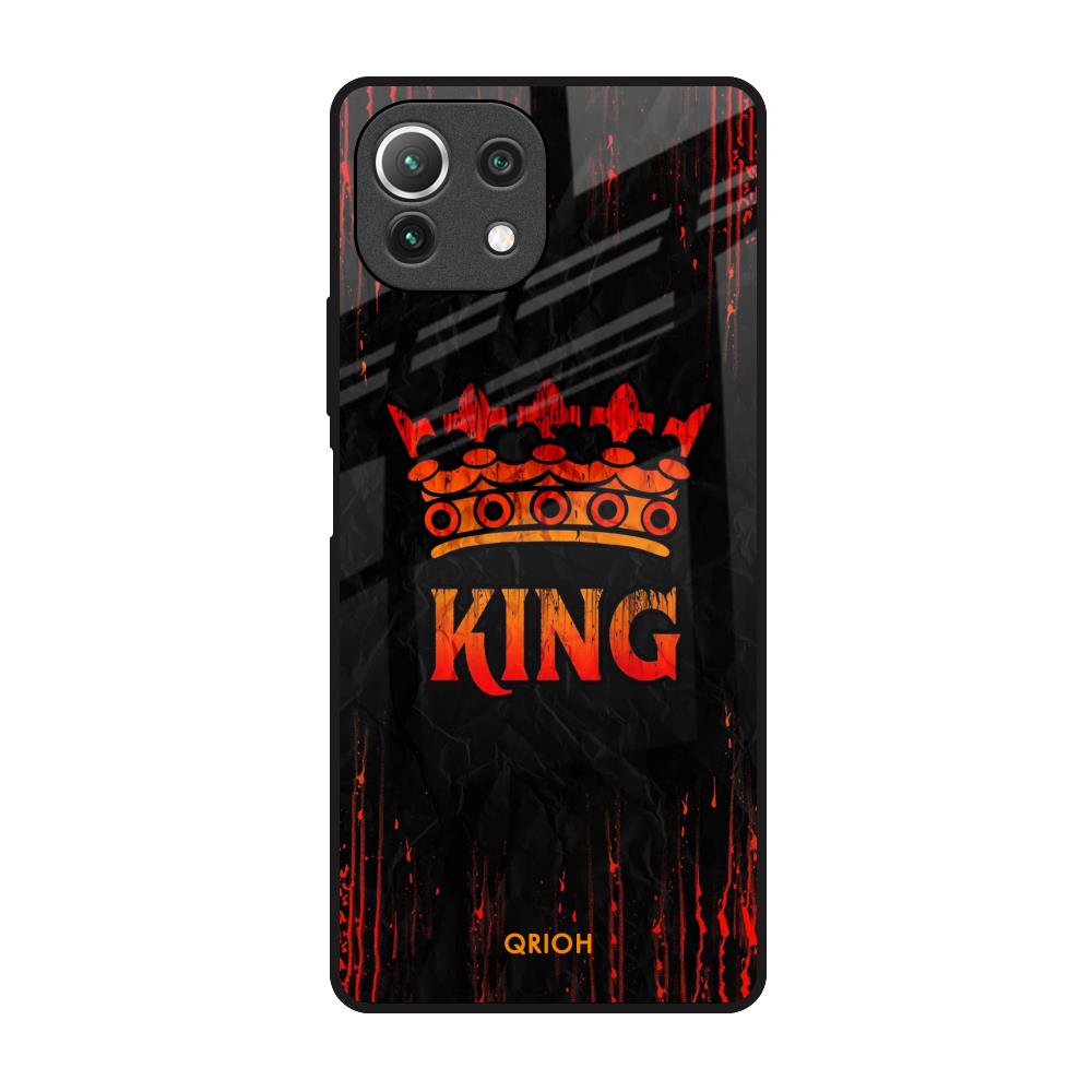 Royal King Mi 11 Lite Glass Back Cover Online