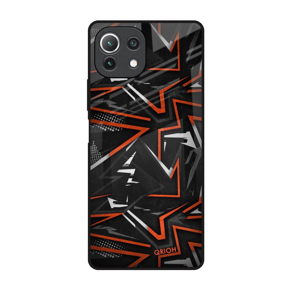 Vector Art Mi 11 Lite Glass Back Cover Online