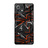 Vector Art Mi 11 Lite Glass Back Cover Online