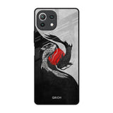 Japanese Art Mi 11 Lite Glass Back Cover Online