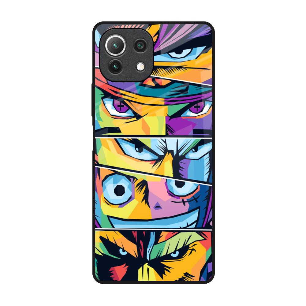 Anime Legends Mi 11 Lite Glass Back Cover Online