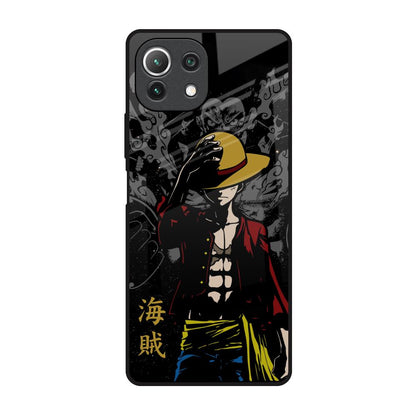Dark Luffy Mi 11 Lite Glass Back Cover Online