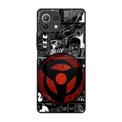 Sharingan Mi 11 Lite Glass Back Cover Online