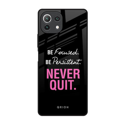 Be Focused Mi 11 Lite Glass Back Cover Online