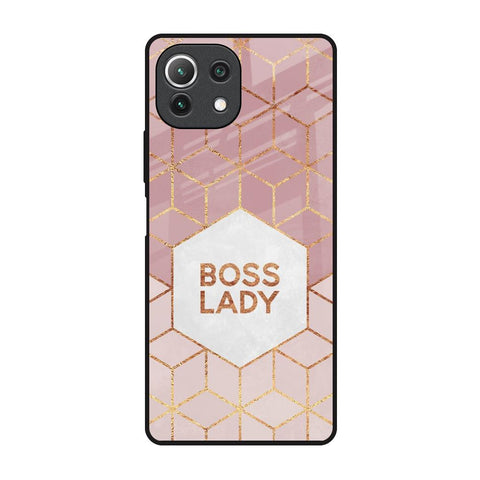 Boss Lady Mi 11 Lite Glass Back Cover Online