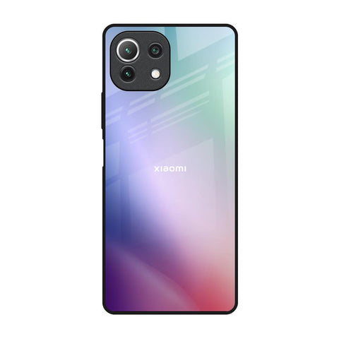 Abstract Holographic Mi 11 Lite Glass Back Cover Online