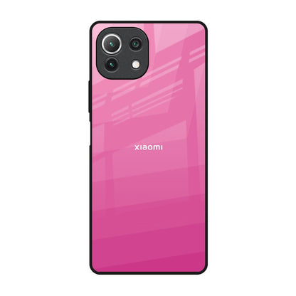 Pink Ribbon Caddy Mi 11 Lite Glass Back Cover Online
