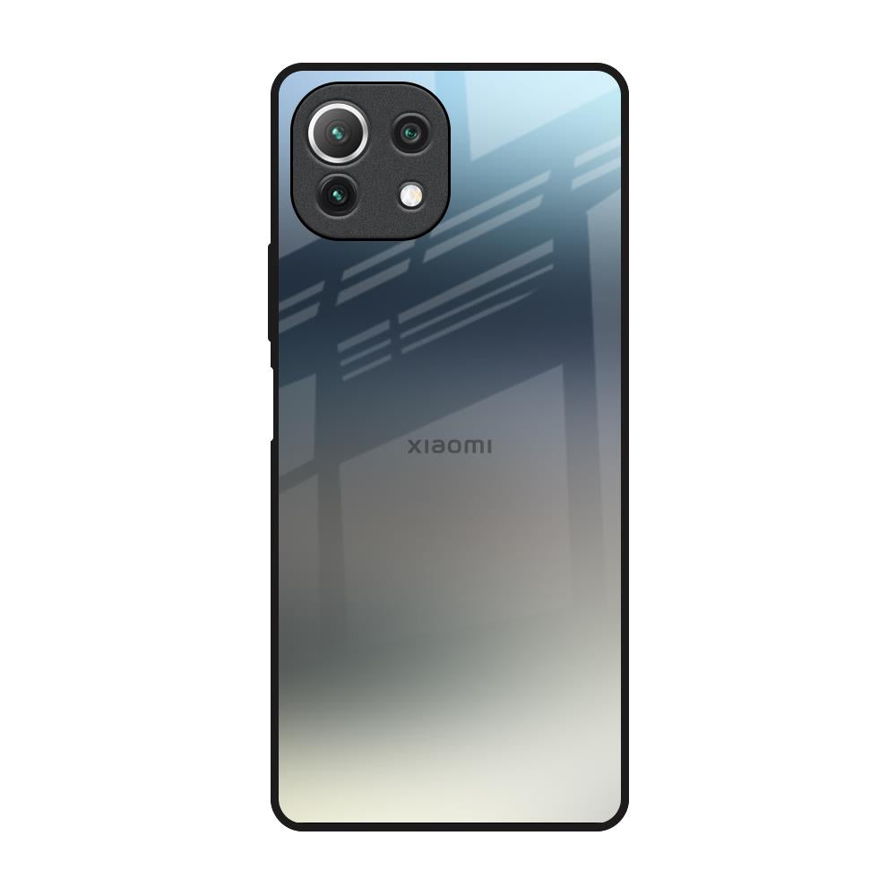 Tricolor Ombre Mi 11 Lite Glass Back Cover Online