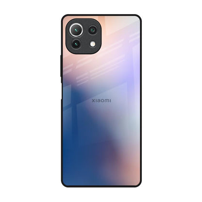 Blue Mauve Gradient Mi 11 Lite Glass Back Cover Online