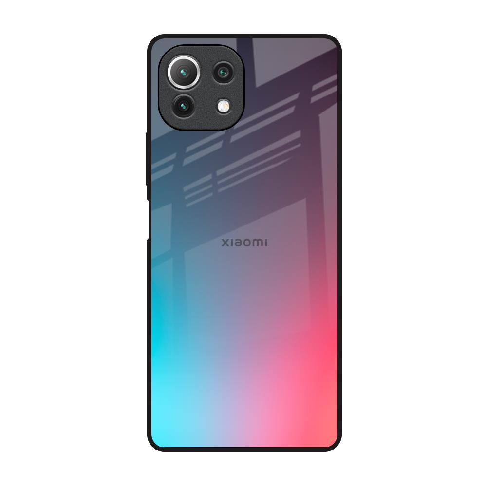 Rainbow Laser Mi 11 Lite Glass Back Cover Online