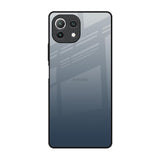 Smokey Grey Color Mi 11 Lite Glass Back Cover Online