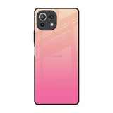 Pastel Pink Gradient Mi 11 Lite Glass Back Cover Online