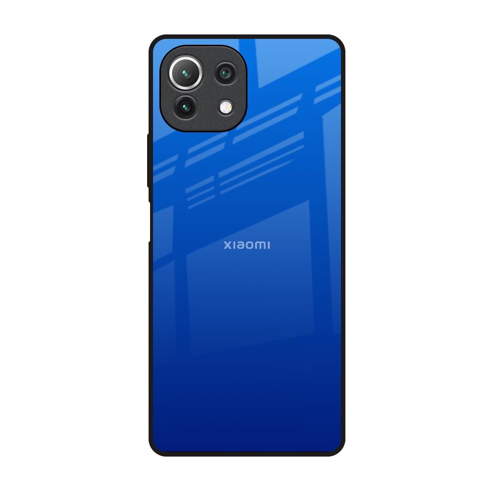 Egyptian Blue Mi 11 Lite Glass Back Cover Online