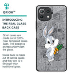 Cute Baby Bunny Glass Case for Mi 11 Lite