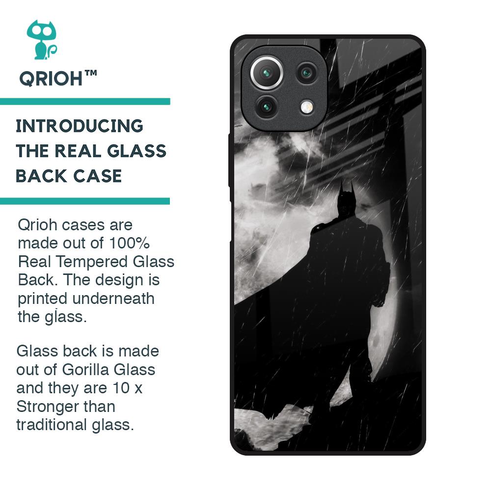 Dark Warrior Hero Glass Case for Mi 11 Lite