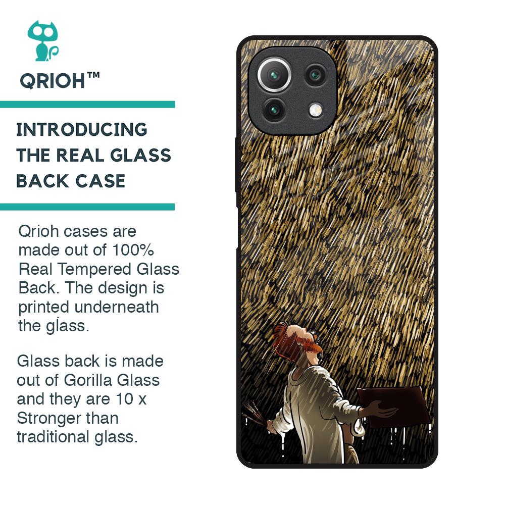 Rain Festival Glass Case for Mi 11 Lite