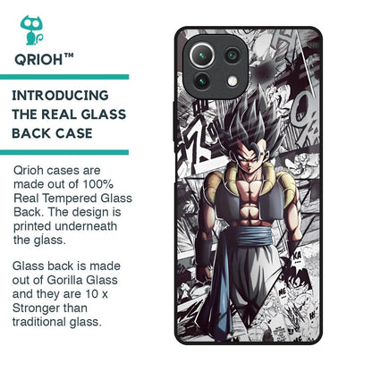 Dragon Anime Art Glass Case for Mi 11 Lite