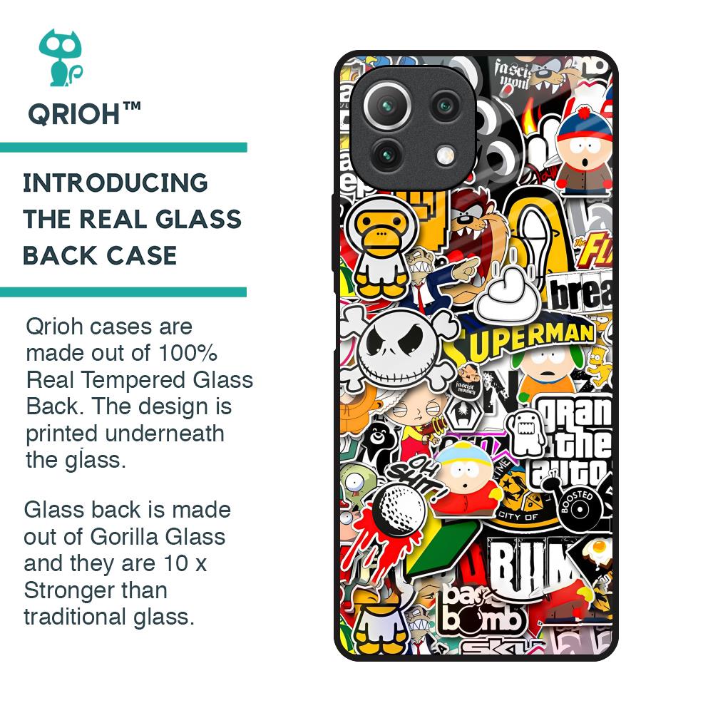 Boosted Glass Case for Mi 11 Lite