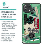 Slytherin Glass Case for Mi 11 Lite