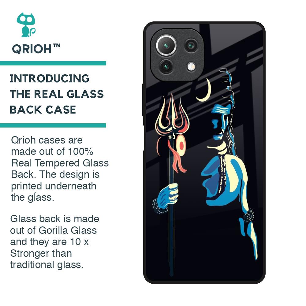 Mahakal Glass Case For Mi 11 Lite