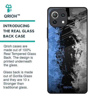 Dark Grunge Glass Case for Mi 11 Lite