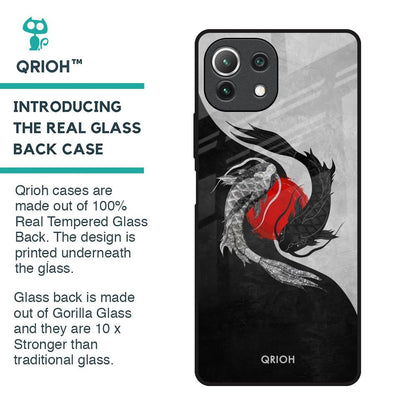 Japanese Art Glass Case for Mi 11 Lite