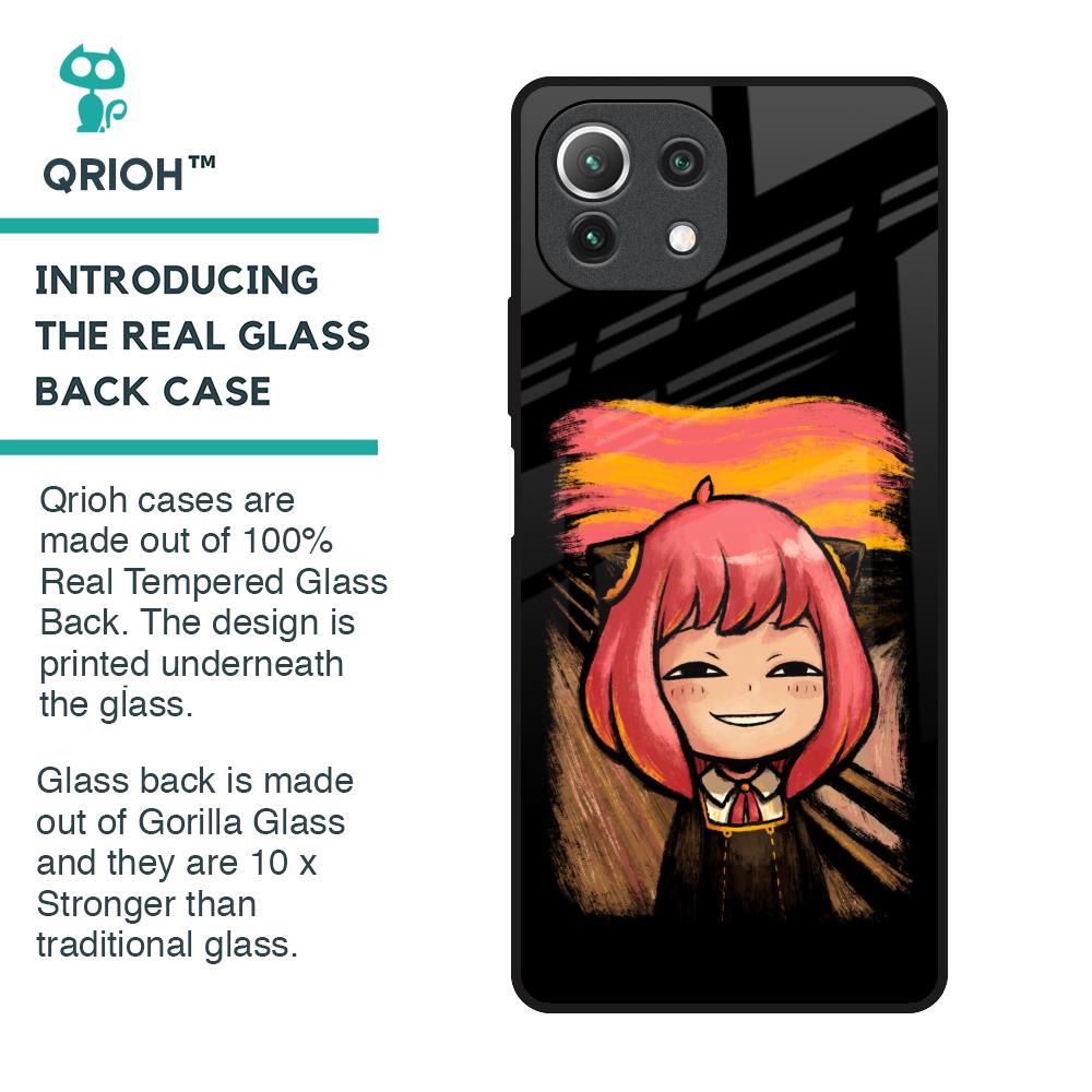 Spy X Family Glass Case for Mi 11 Lite