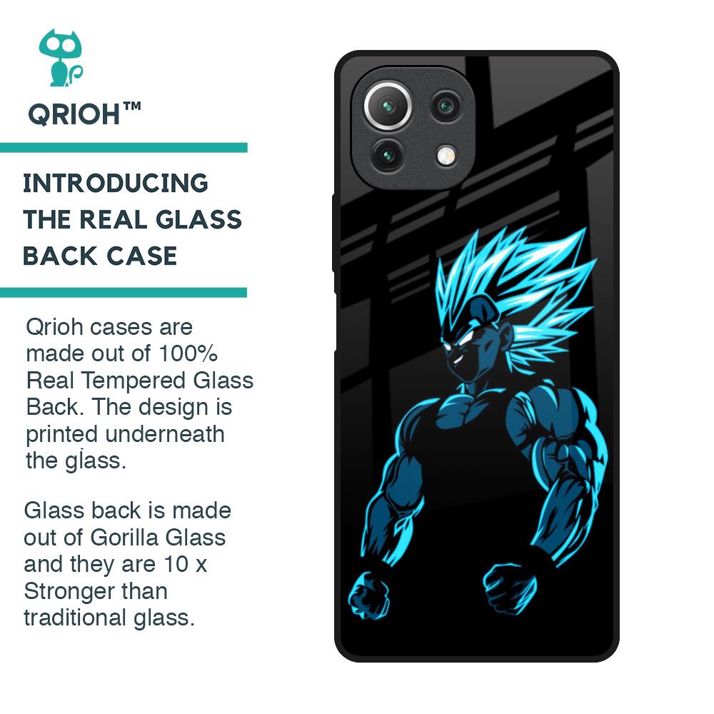Pumped Up Anime Glass Case for Mi 11 Lite