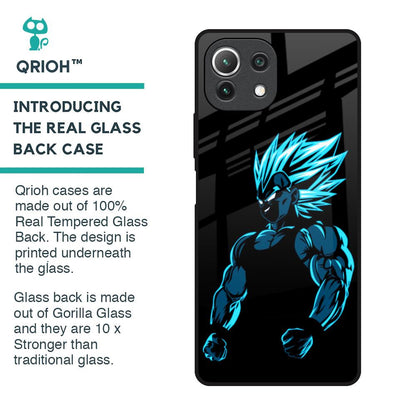Pumped Up Anime Glass Case for Mi 11 Lite